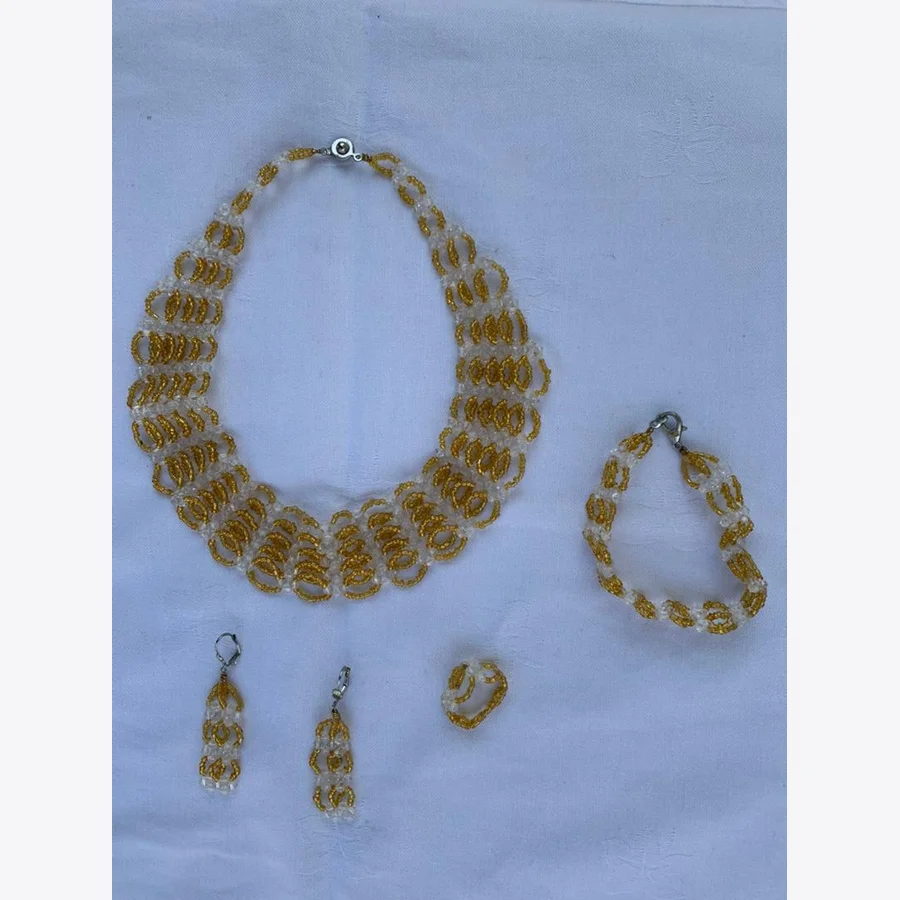 Parure « Bib Dorée »