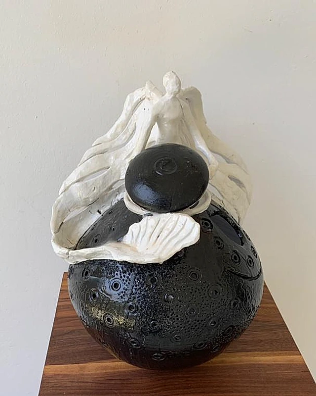 Vase « Nuit & Lumière »